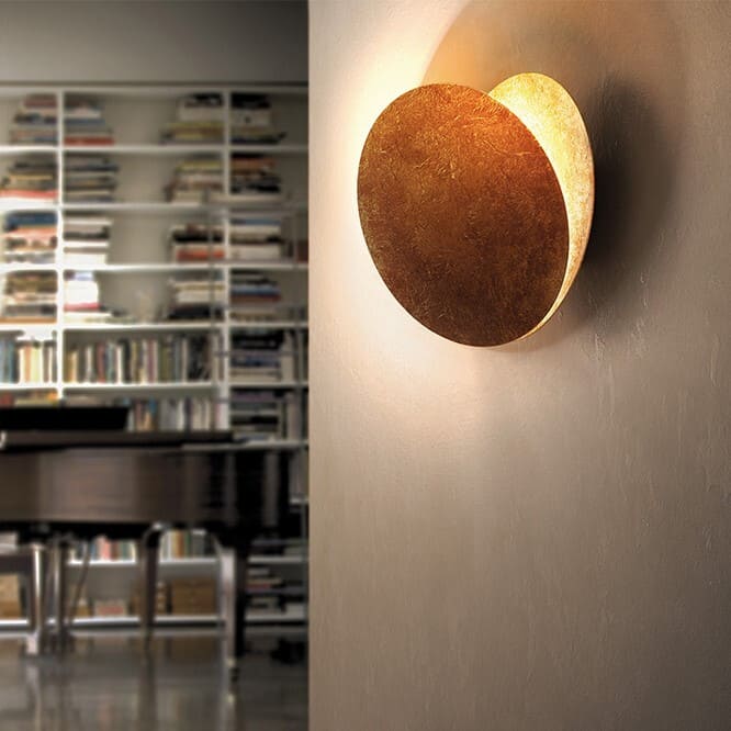 Applique murale LED | Eclipse dorée