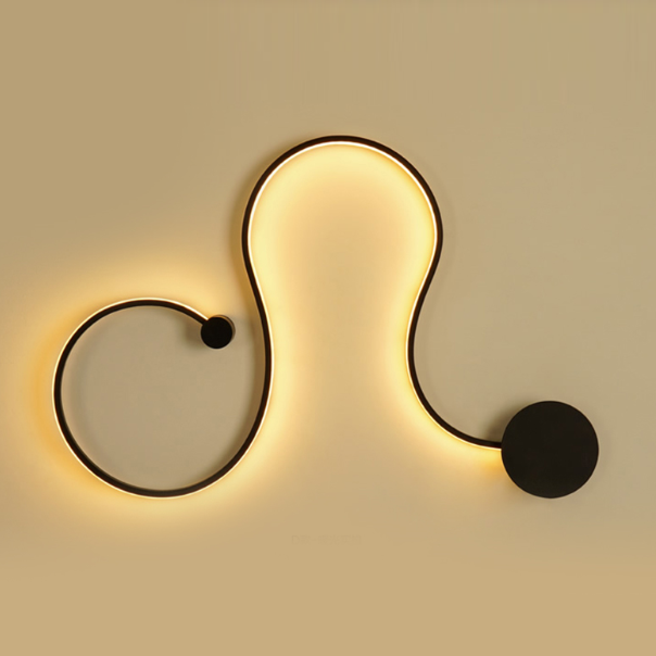 Applique murale / Plafonnier à LED design abstrait