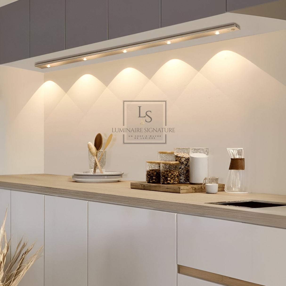 Lampe LED sans fil | Réglette détecteur de mouvement