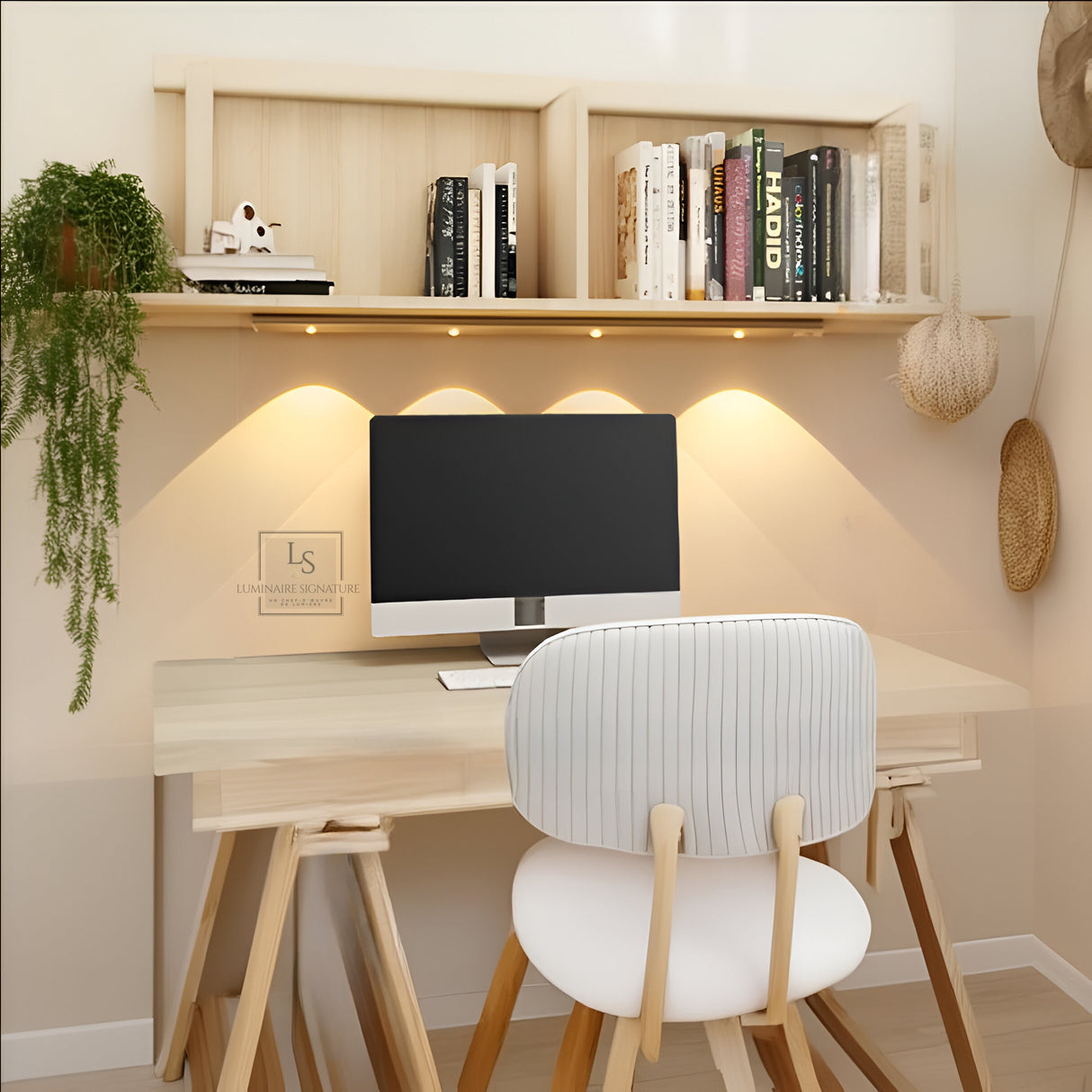 Lampe LED sans fil | Réglette détecteur de mouvement