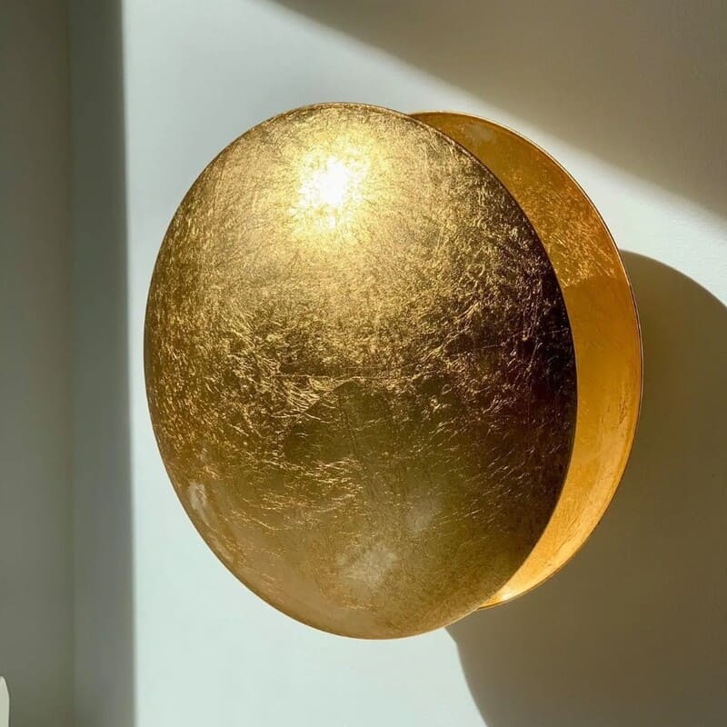 Applique murale LED | Eclipse dorée