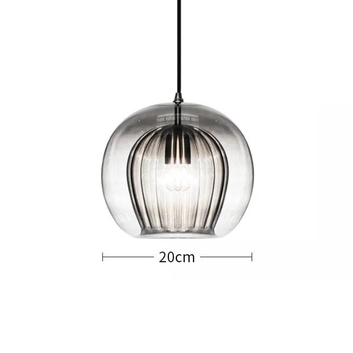 Suspension élégante en verre | Style contemporain