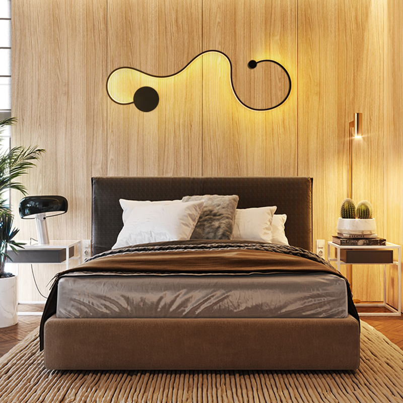 Applique murale / Plafonnier à LED design abstrait