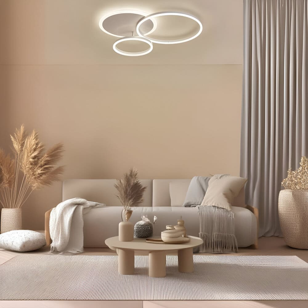 Plafonnier LED Dimmable | Cercles design