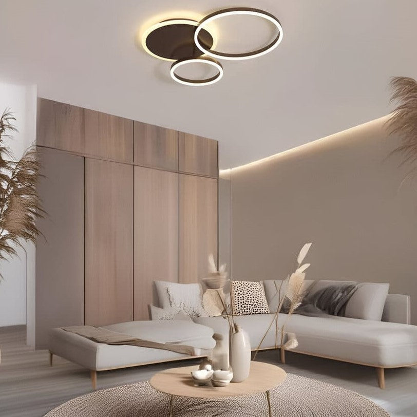 Plafonnier LED Dimmable | Cercles design