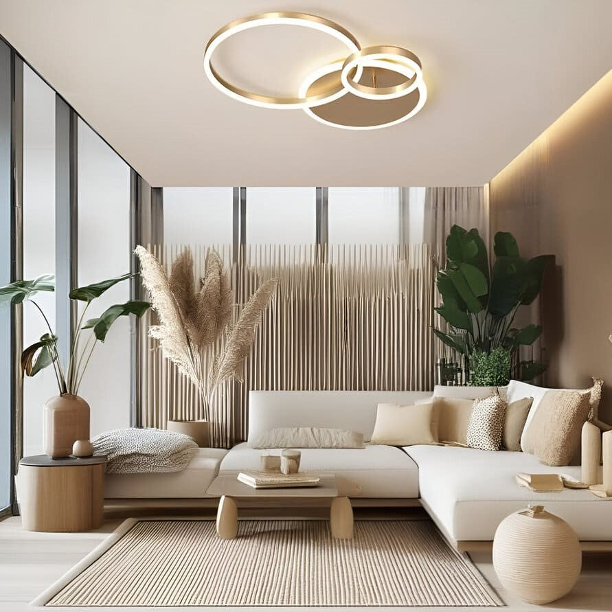 Plafonnier LED Dimmable | Cercles design