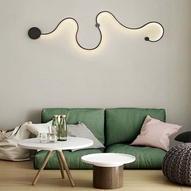 Applique murale / Plafonnier à LED design abstrait