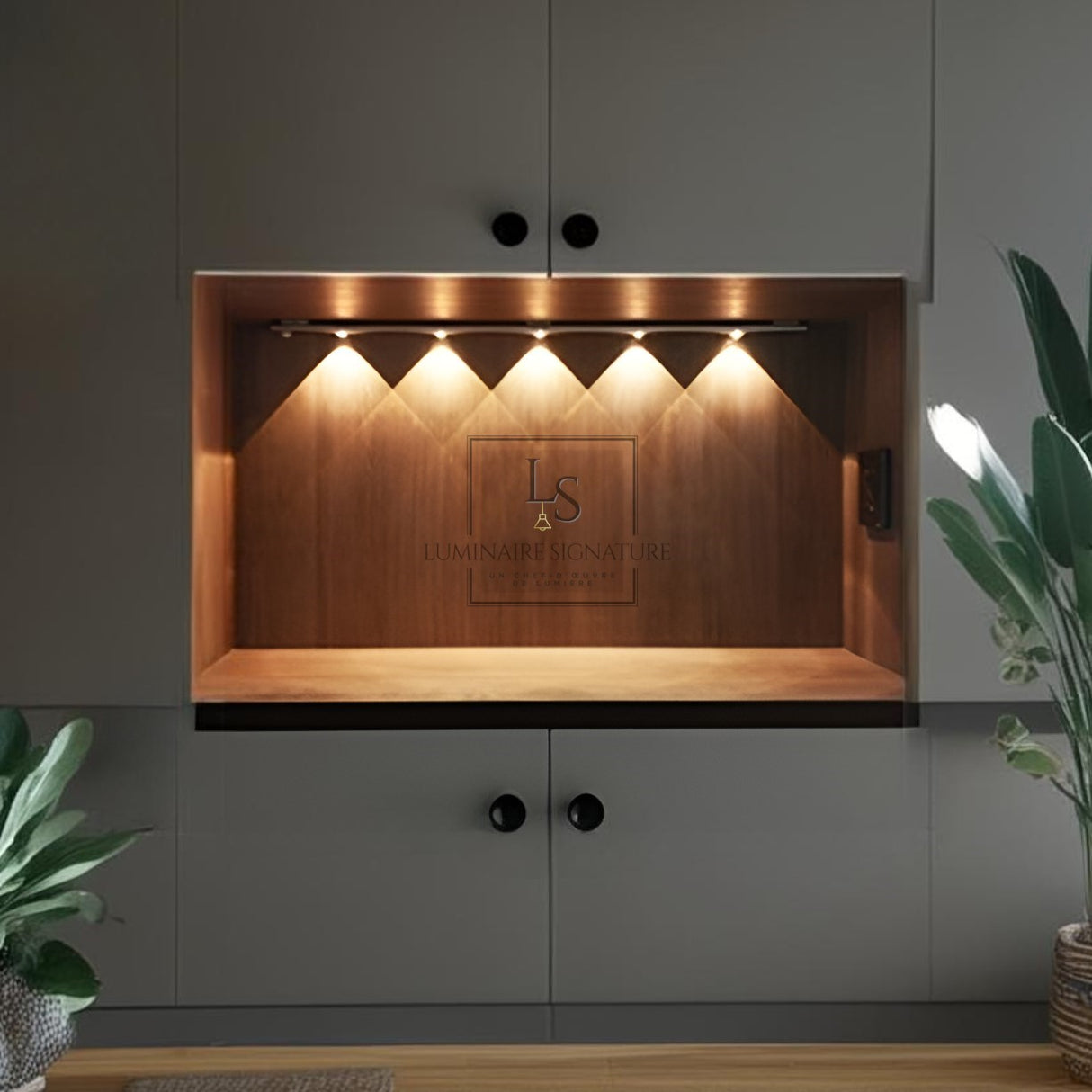 Lampe LED sans fil | Réglette détecteur de mouvement