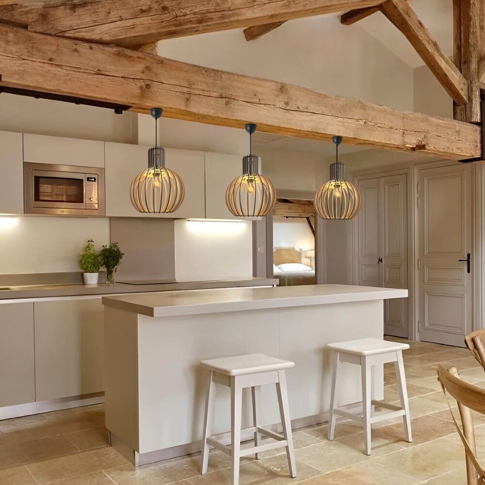 Suspension en bois scandinave | Woody