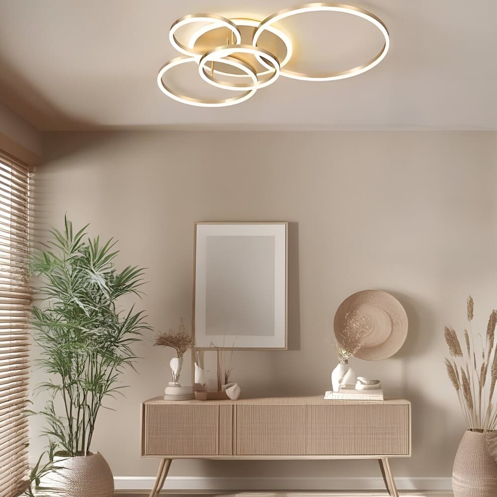 Plafonnier LED Dimmable | Cercles design