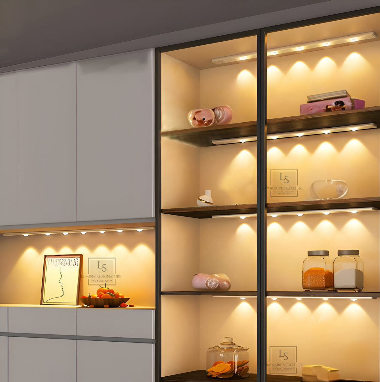 Lampe LED sans fil | Réglette détecteur de mouvement