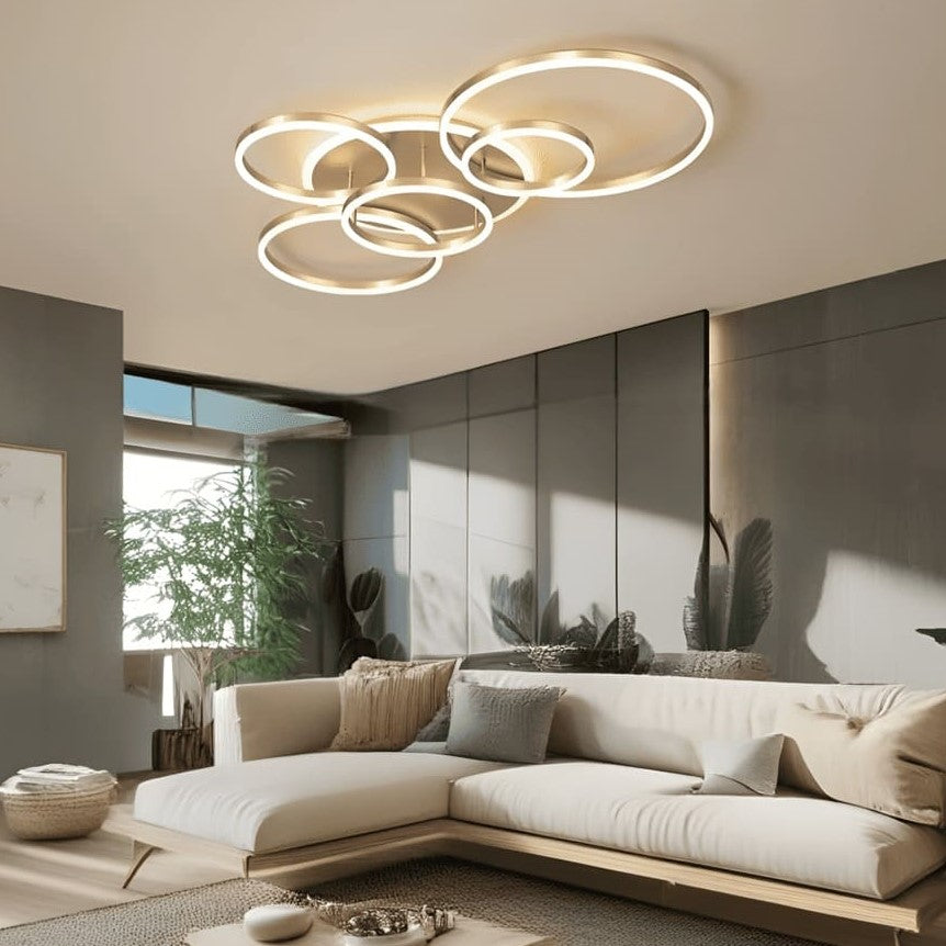 Plafonnier LED Dimmable | Cercles design