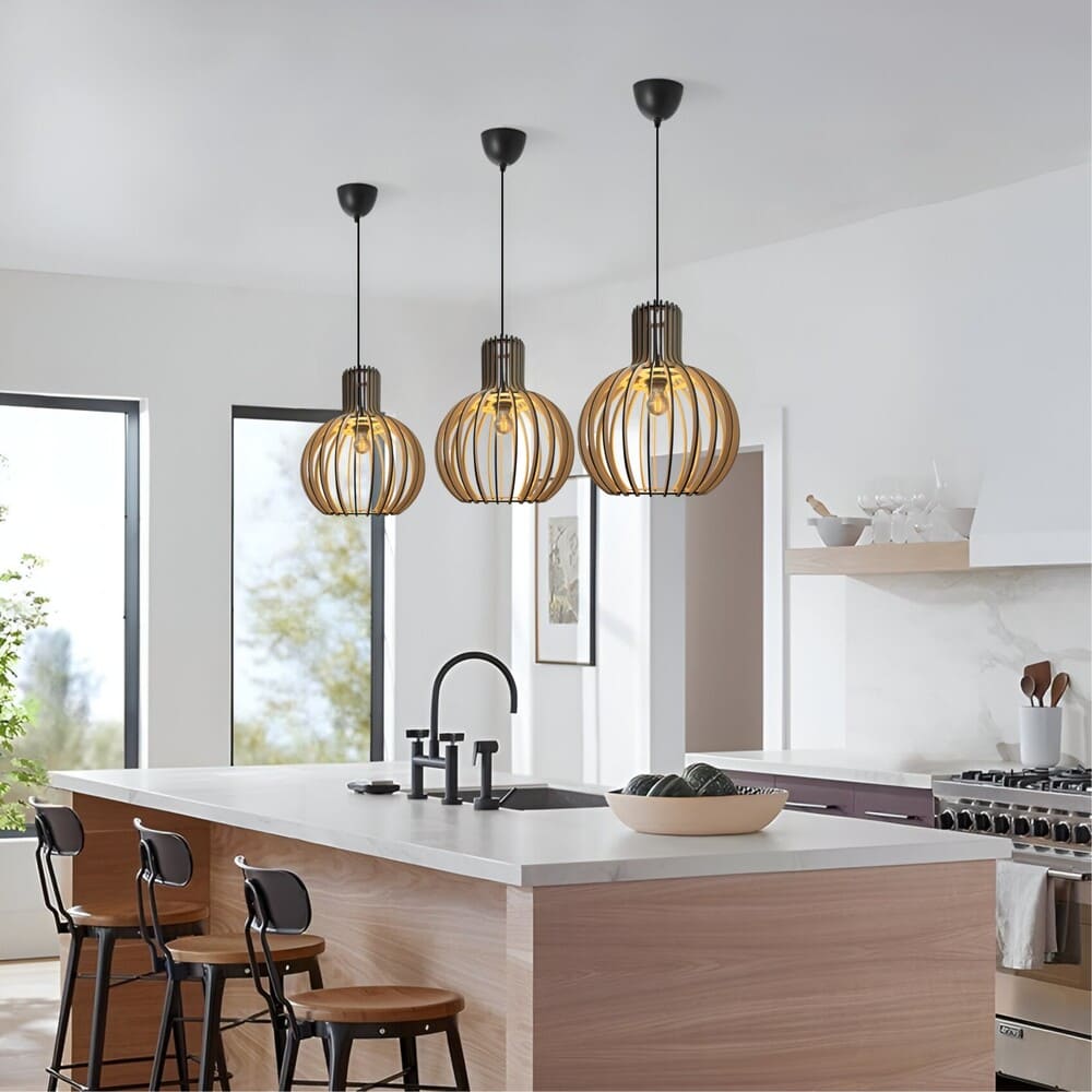 Suspension en bois scandinave | Woody