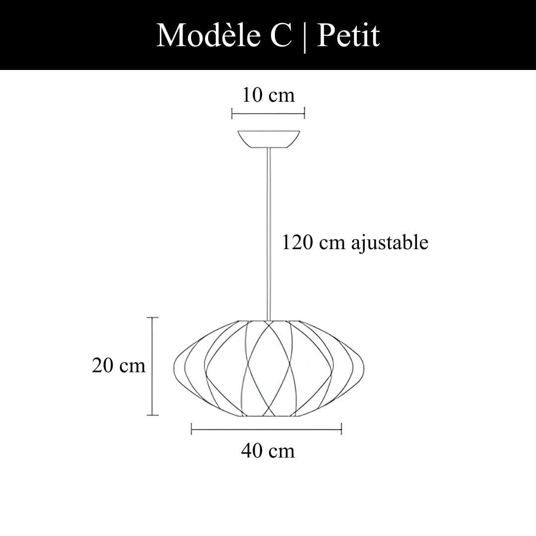 Suspension au design aérien | Style Japandi