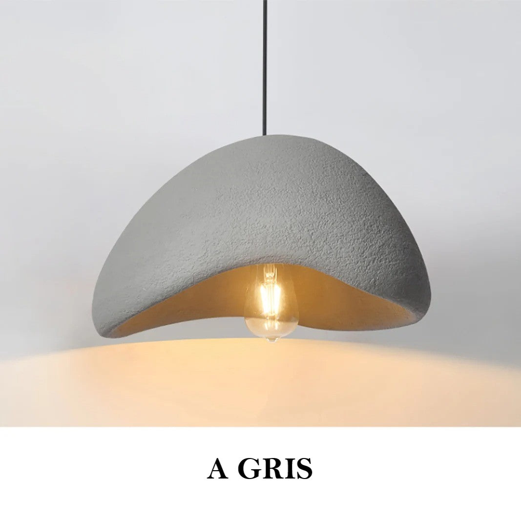 Suspension élégante style Wabi sabi