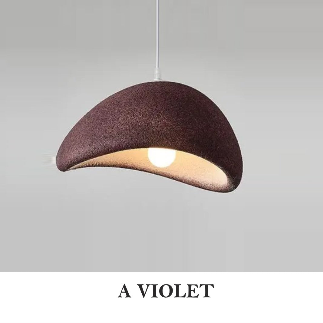 Suspension élégante style Wabi sabi