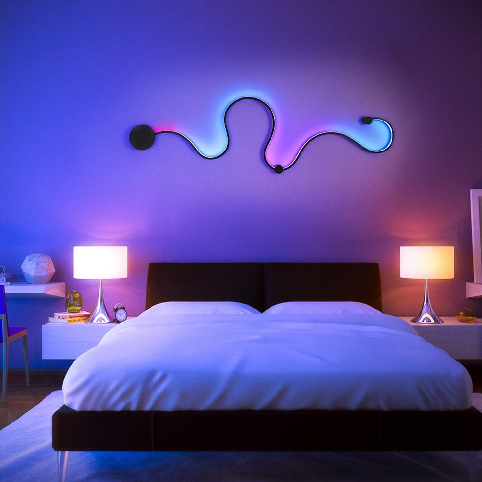 Applique murale / Plafonnier à LED design abstrait