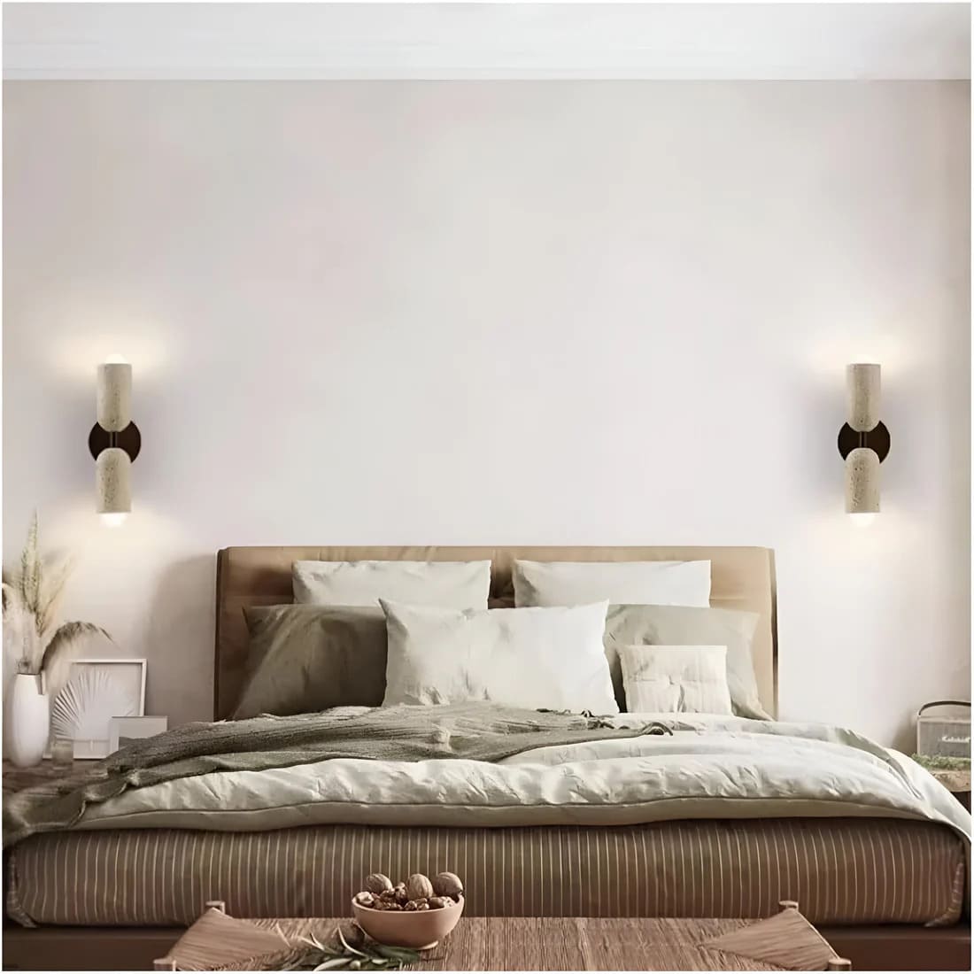 Applique murale en pierre naturelle | Élégance wabi-sabi