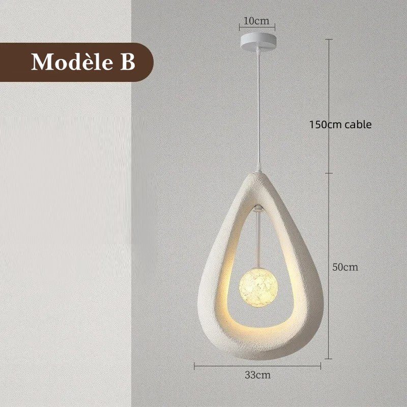 Suspension design et élégante | Wabi sabi