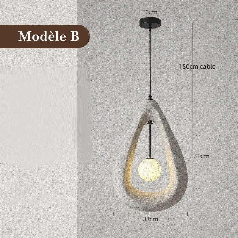 Suspension design et élégante | Wabi sabi