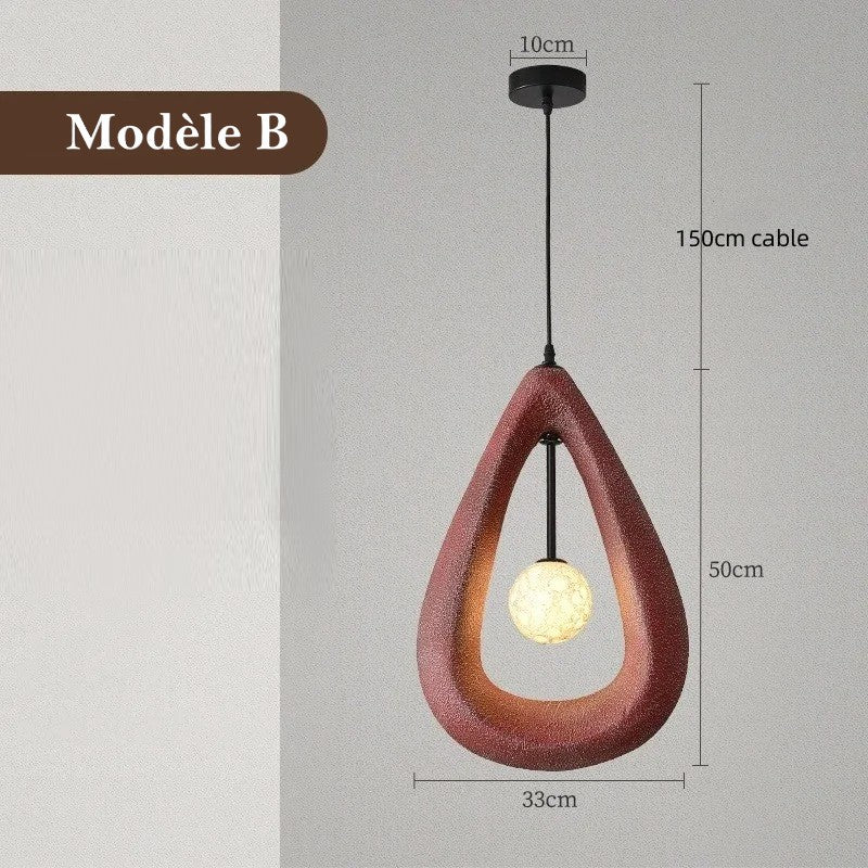 Suspension design et élégante | Wabi sabi