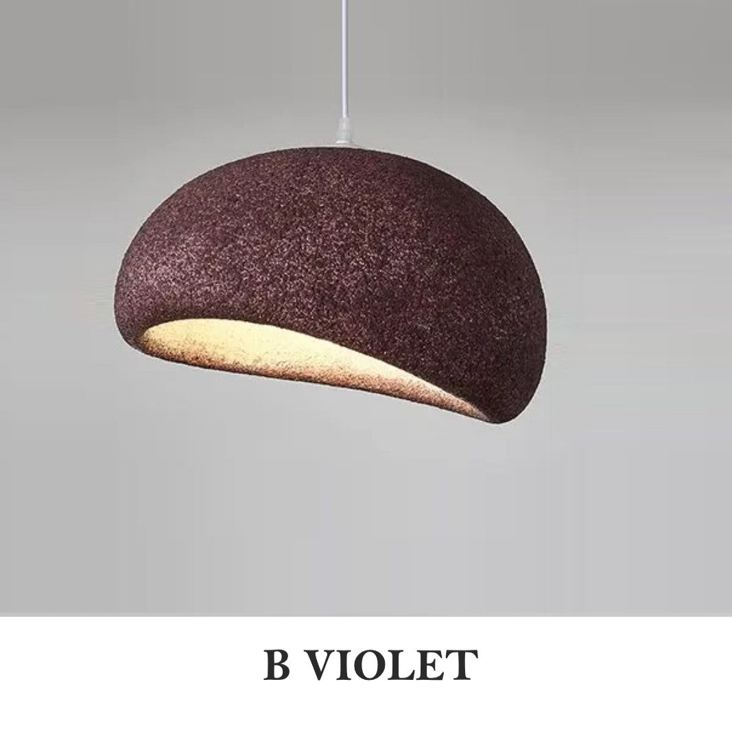 Suspension élégante style Wabi sabi