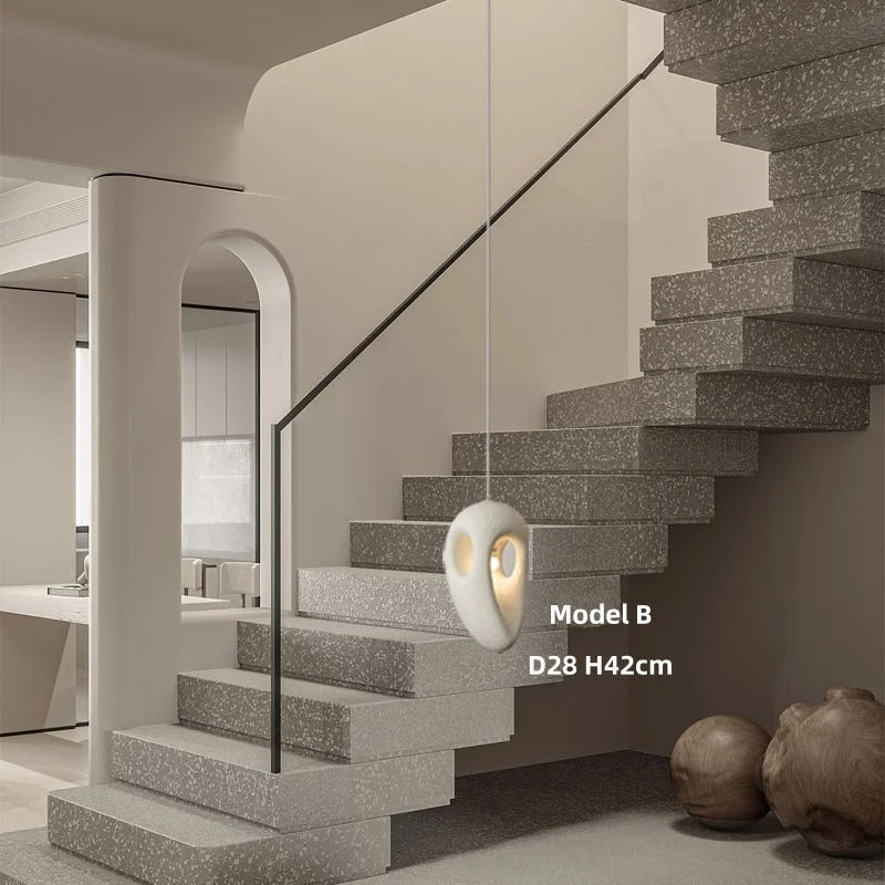 Suspension design et artistique | Style wabi sabi