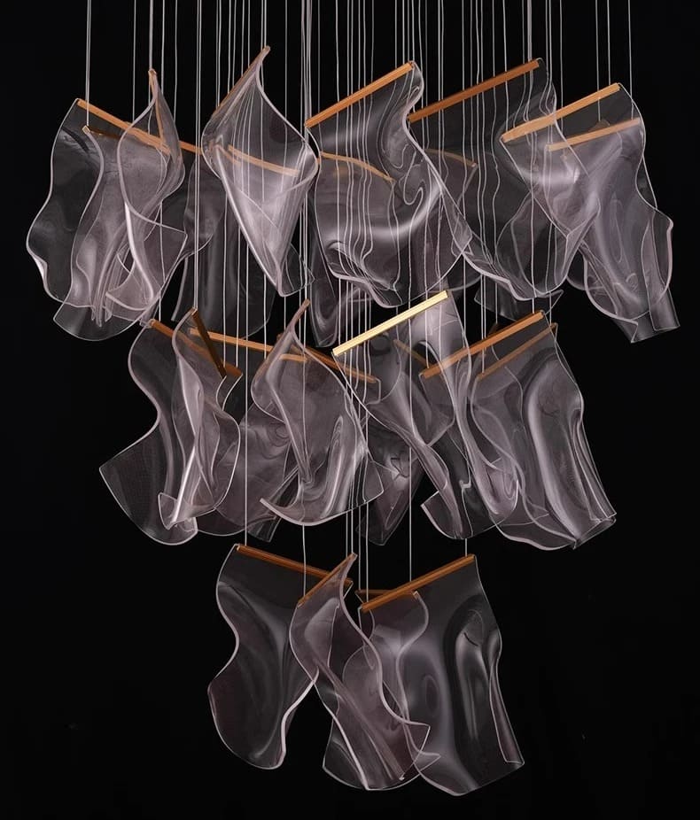 Lustre de luxe au design moderne - LED