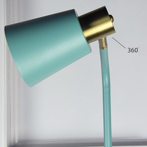 Lampadaire sur pied à tête rotative, design moderne