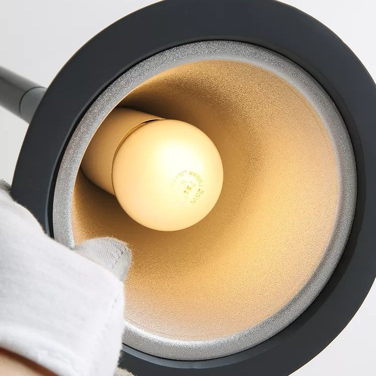 Suspension couleur aux choix en bois et aluminium au design nordique moderne en forme de bouteille