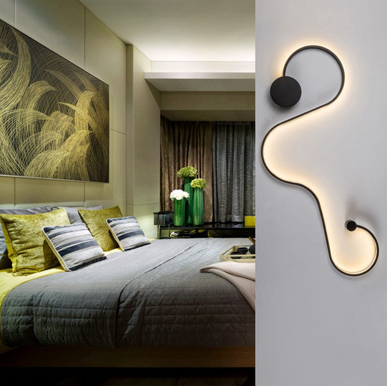 Applique murale / Plafonnier à LED design abstrait