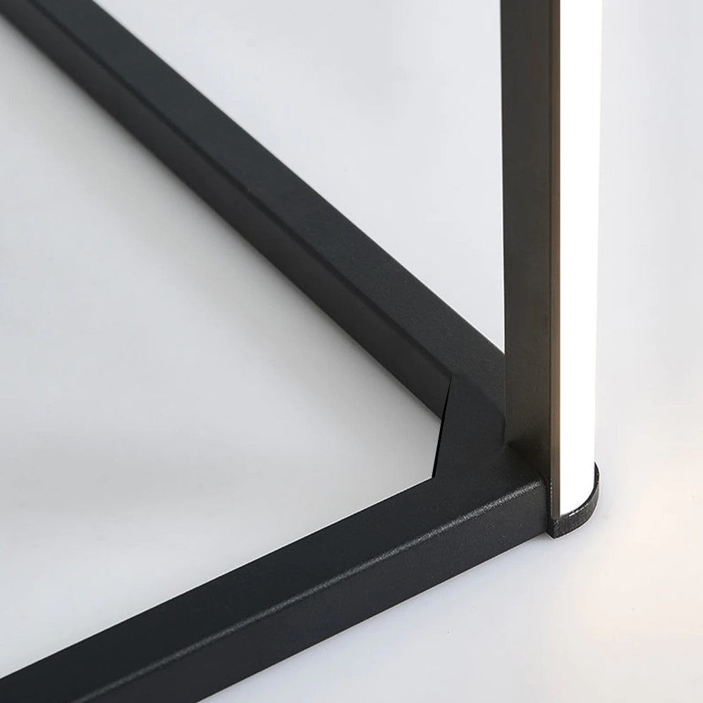 Lampadaire d’angle LED de couleurs