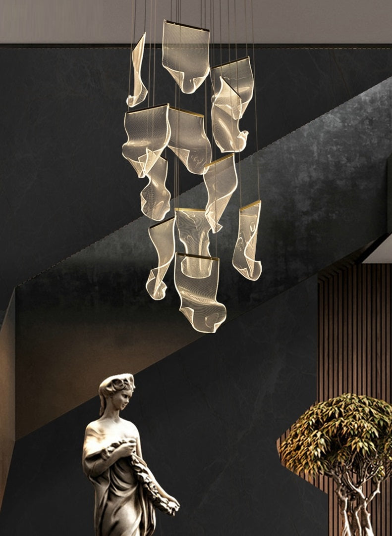 Lustre de luxe au design moderne - LED