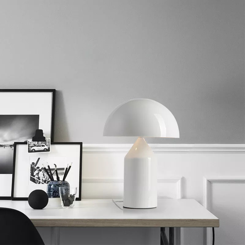 Lampe de chevet champignon moderne