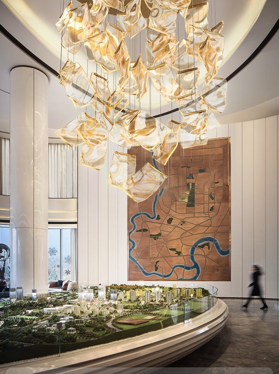 Lustre de luxe au design moderne - LED