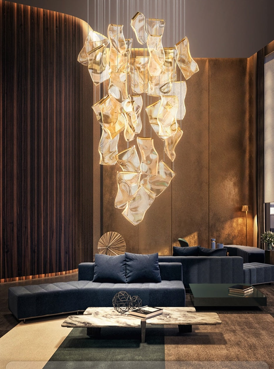 Lustre de luxe au design moderne - LED