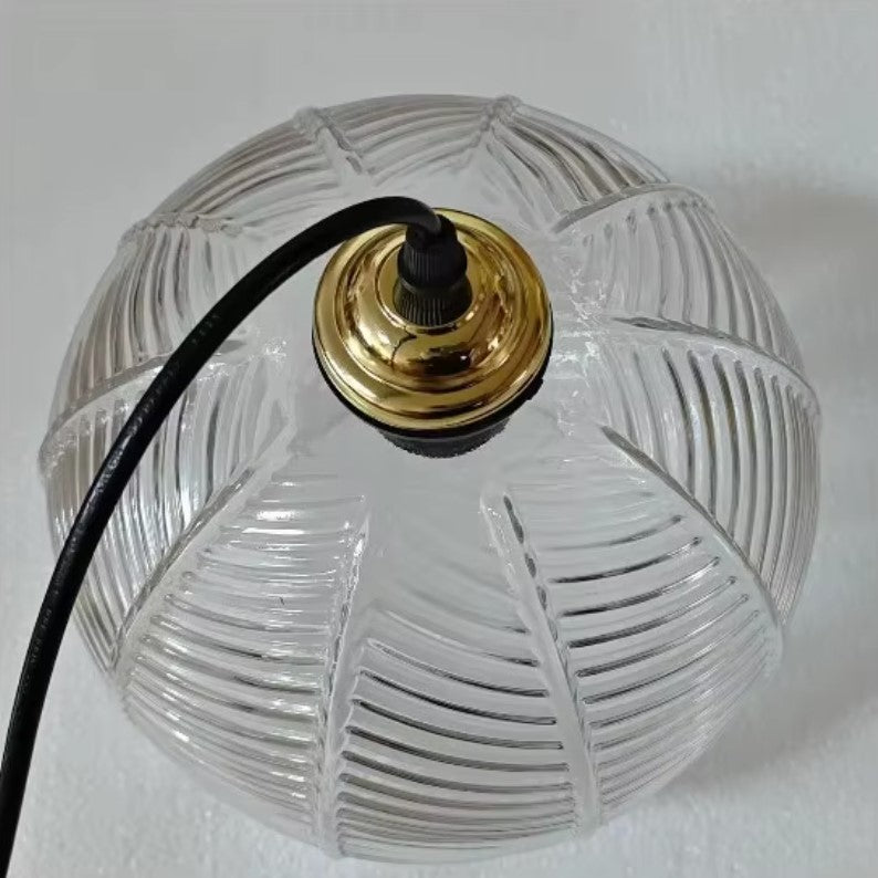 Suspension verre soufflé coloré | Style vintage