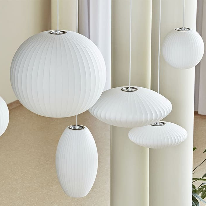 Suspension au design aérien | Style Japandi