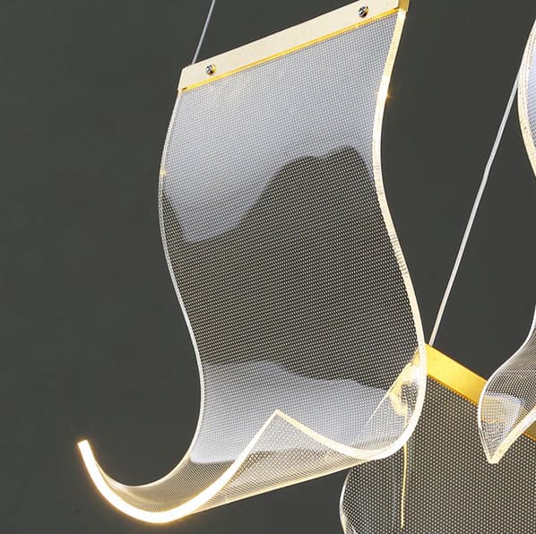 Lustre de luxe au design moderne - LED