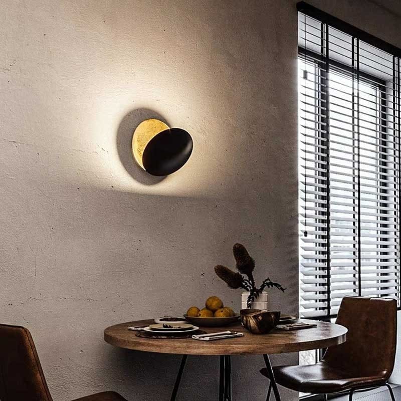 Applique murale LED | Eclipse dorée