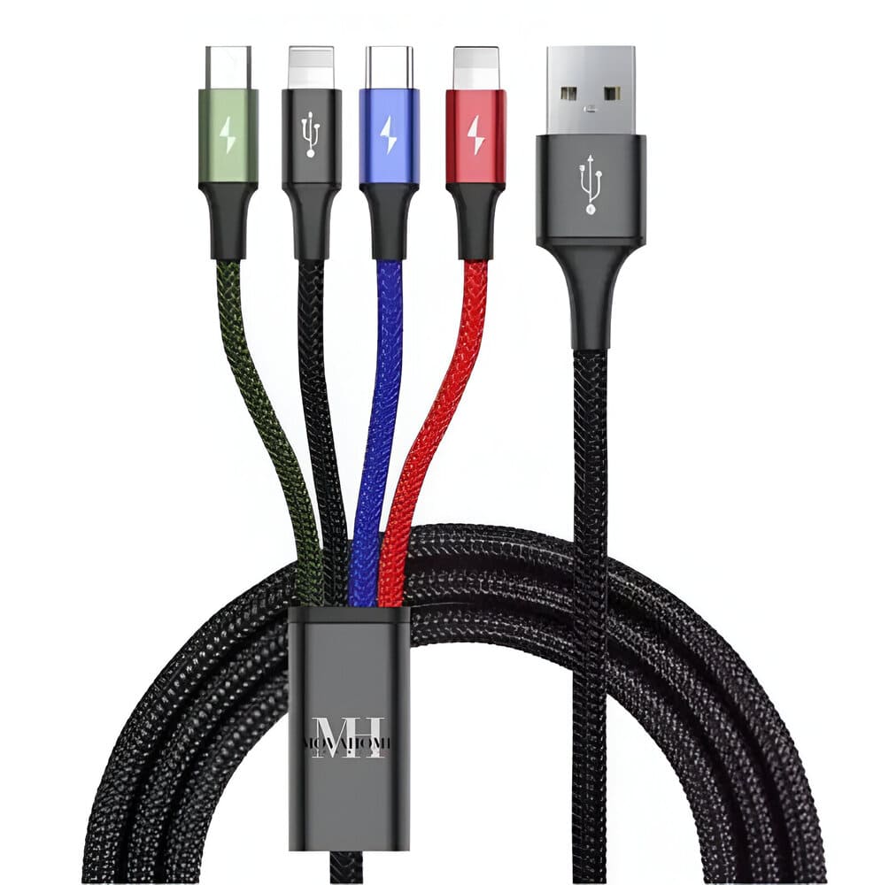 Chargeur USB-C 4 sorties pour lampe sans fil