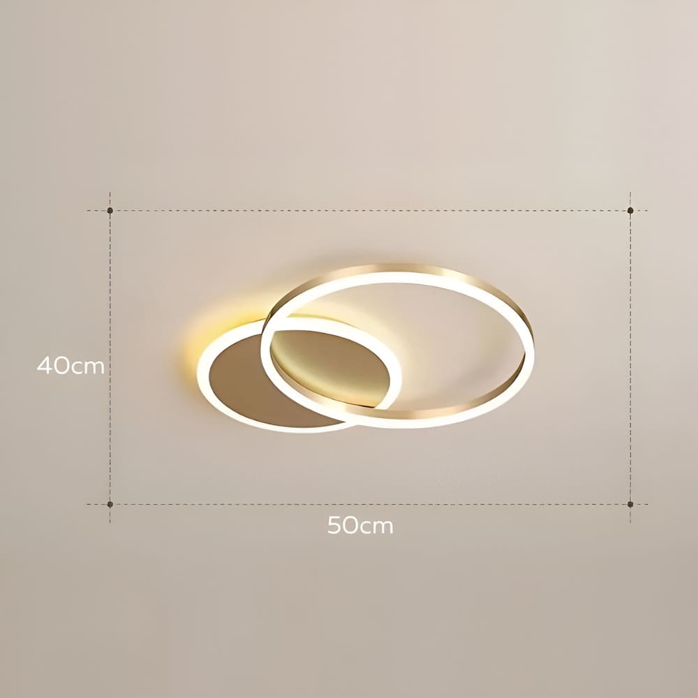 Plafonnier LED Dimmable | Cercles design