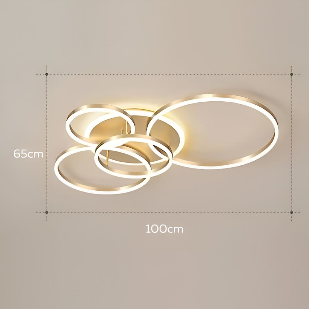 Plafonnier LED Dimmable | Cercles design