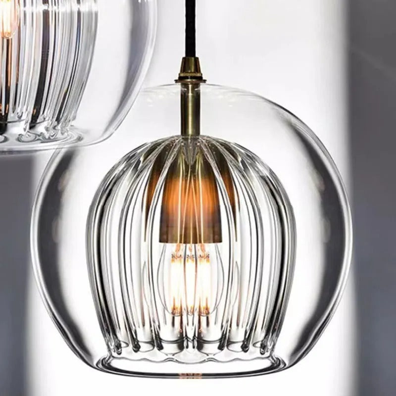 Suspension élégante en verre | Style contemporain