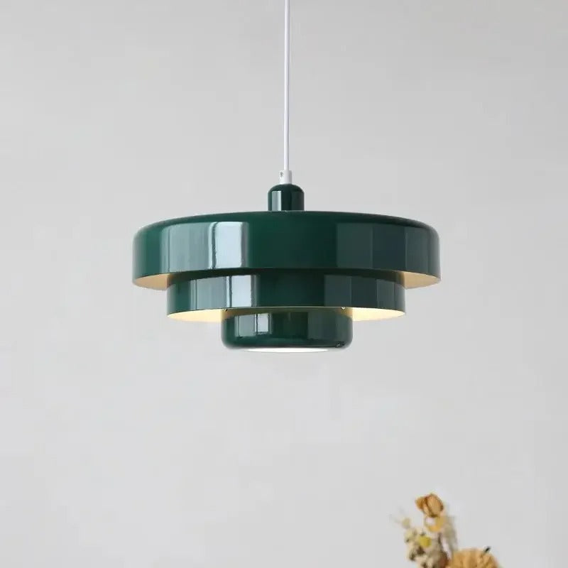 Suspension colorée design | Style rétro vintage