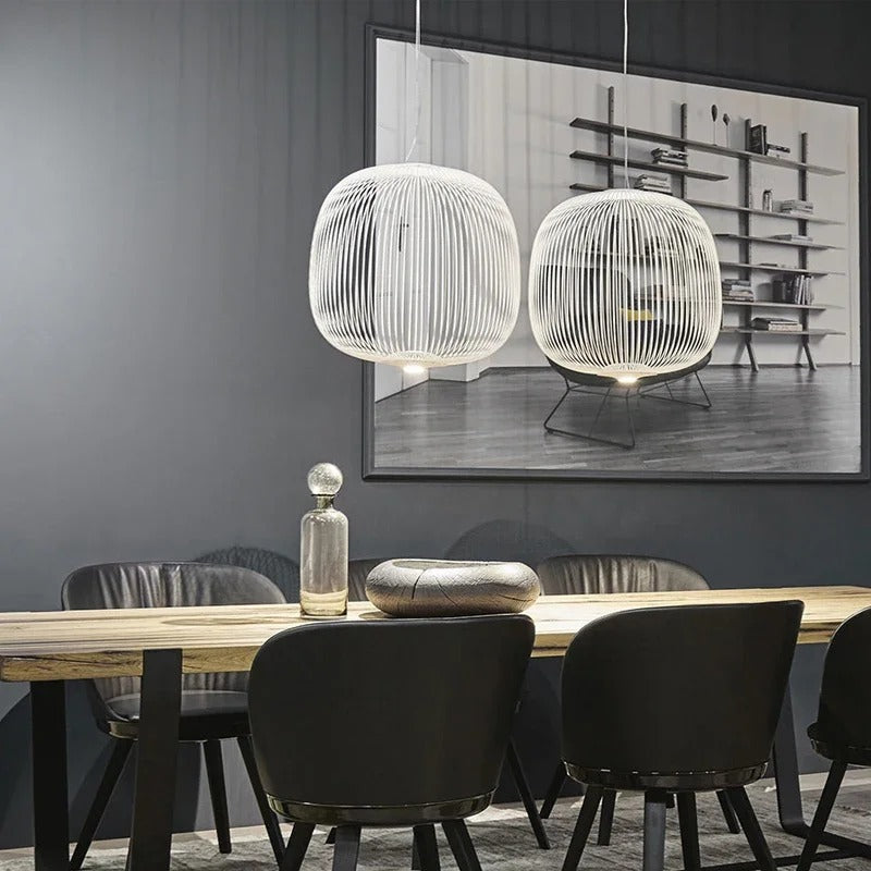 Suspension élégante et aérienne | Style contemporain