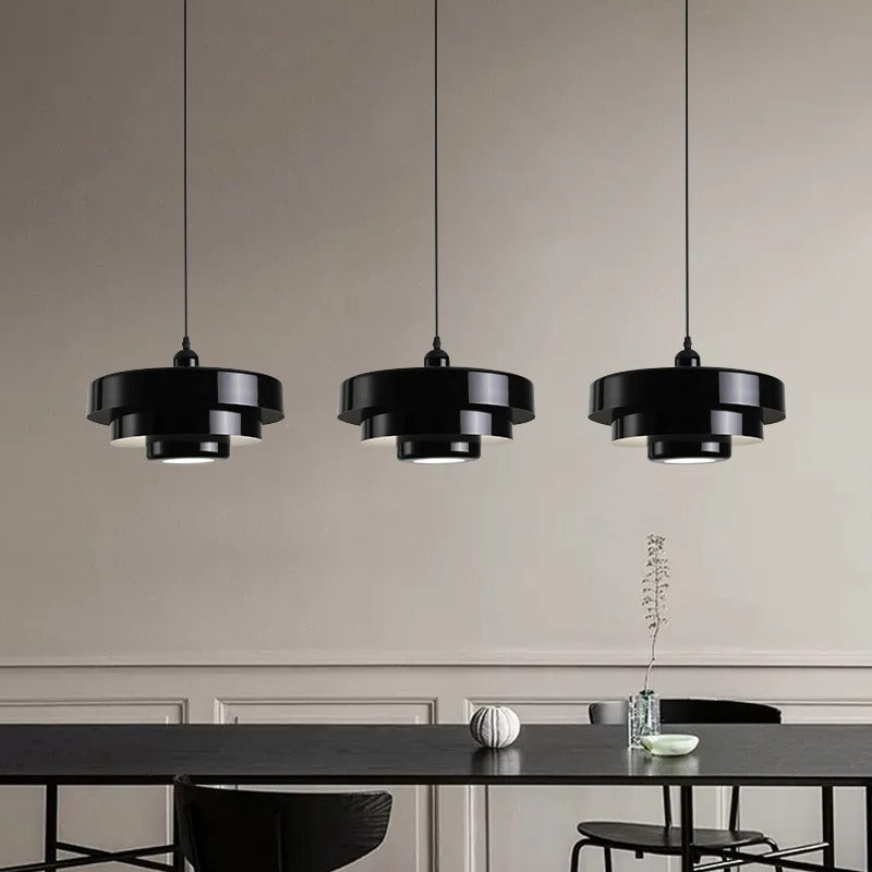 Suspension colorée design | Style rétro vintage