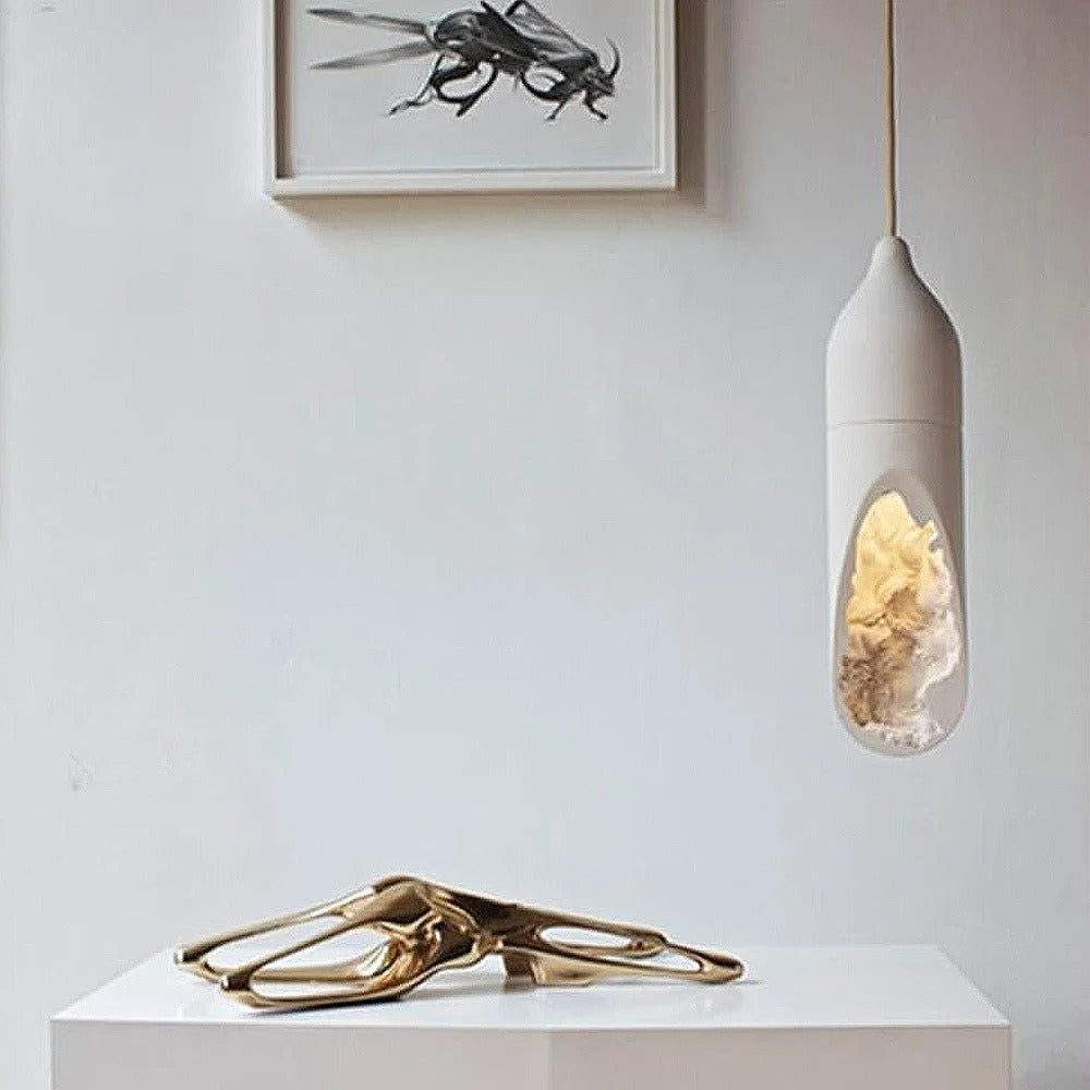 Suspension minimaliste | Style wabi sabi