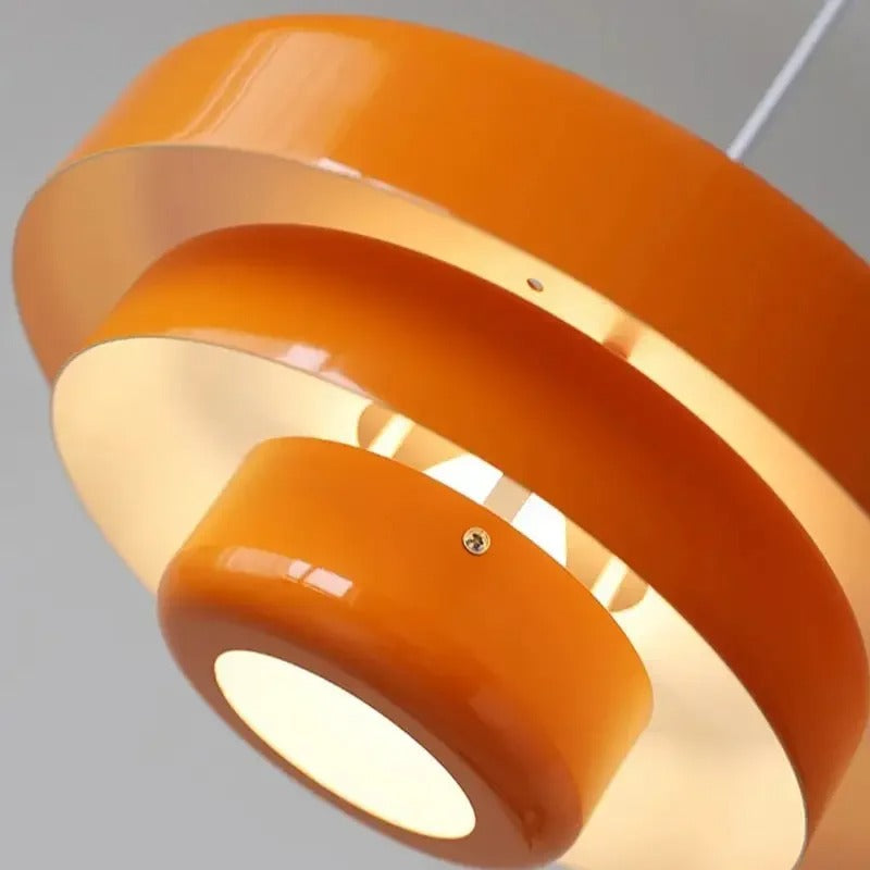 Suspension colorée design | Style rétro vintage