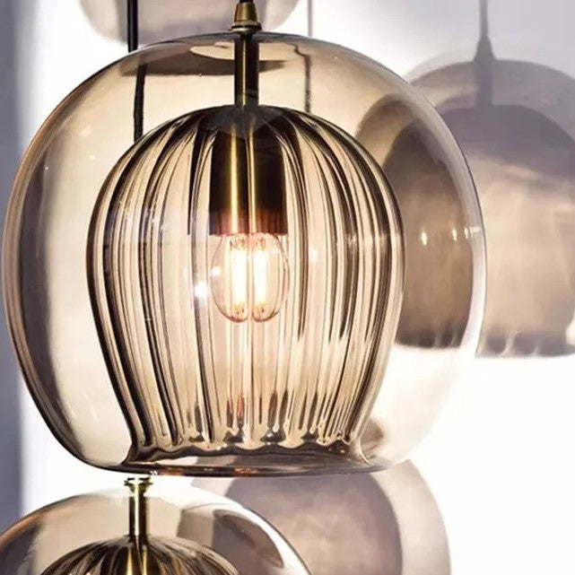 Suspension élégante en verre | Style contemporain